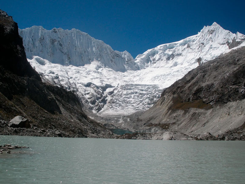 Trekking Laguna Llaca en huaraz