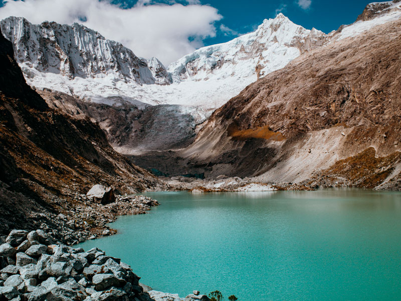 Trekking Laguna Llaca en huaraz