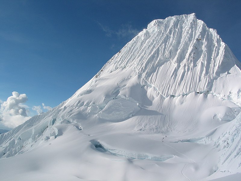 nevado alpamayo en huaraz