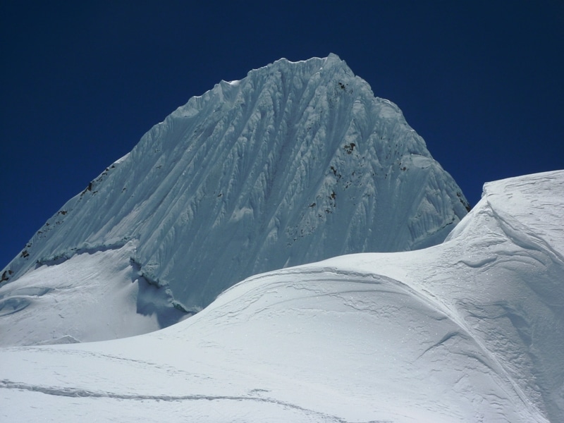nevado alpamayo en huaraz