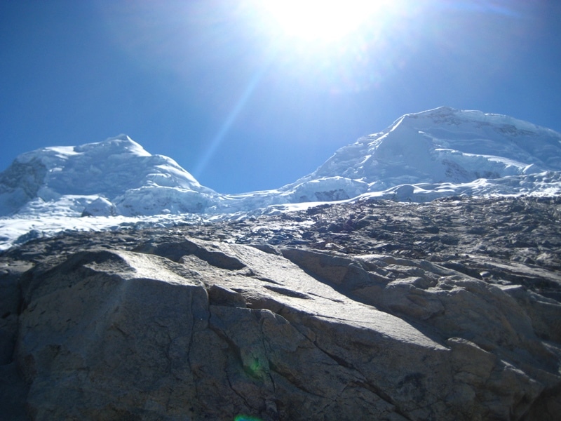 nevado huascaran en huaraz