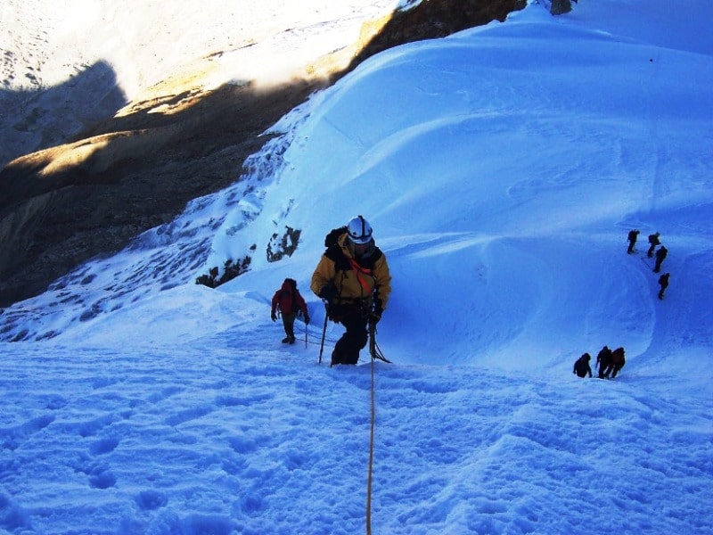 nevado pisco en huaraz