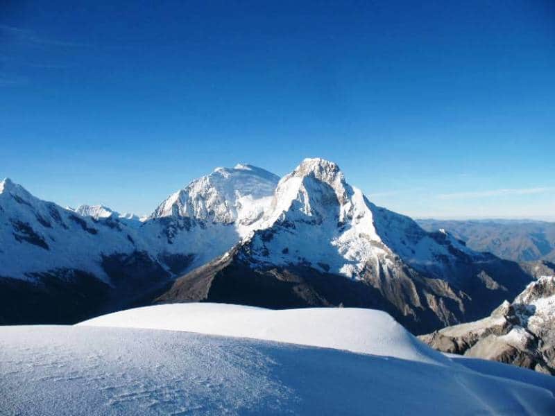 nevado pisco en huaraz