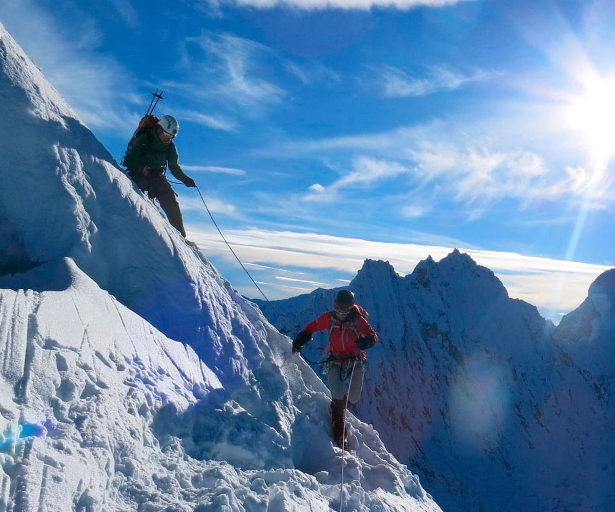Escalada Nevado Pisco